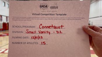 Connetquot High School [Small VA DI] 2023 UCA & UDA December Virtual Challenge