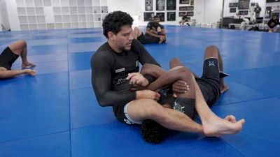 Felipe Pena Drills Armbar Finishes With Ronaldo At Atos HQ