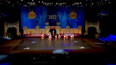 University of Wisconsin-River Falls [2022 Open Pom Semis] 2022 UCA & UDA College Cheerleading and Dance Team National Championship
