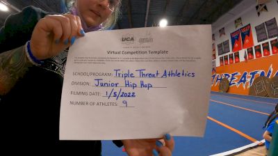 Triple Threat Athletics - PYRO [Junior - Hip Hop] 2022 UDA Battle of the Northeast Virtual Dance Challenge