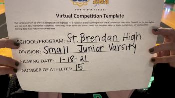 St Brendan High School [Small Junior Varsity] 2021 UCA January Virtual Challenge