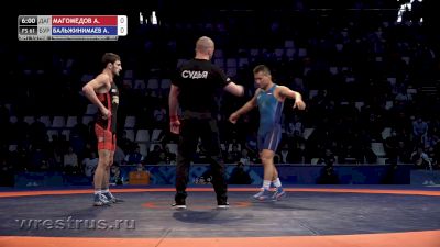 61 kg Semifinal, Abasgadzhi Magomedov vs Aldar Balzhinayev