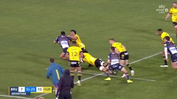 Len Ikitau with a Try vs Hurricanes