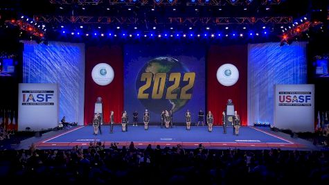 Unity Allstars (England) - Black [2022 L7 International Open Coed Non Tumbling Finals] 2022 The Cheerleading Worlds