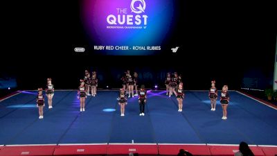 Ruby Red Cheer - Royal Rubies [2023 L3.1 Performance Rec - 10-18Y (NON) - Large Prelims] 2023 The Quest