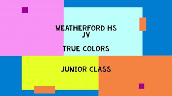 Weatherford HS JV - True Colors
