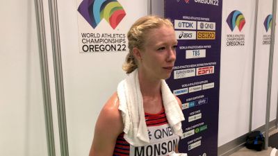 Alicia Monson After Her 10k Performance At Worlds