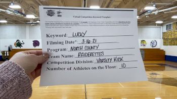 North County High School - Raiderettes [Varsity Kick] 2021 NCA & NDA Virtual March Championship