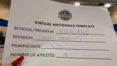 Richland High School [Small Varsity Division II Virtual Semi Finals] 2021 UCA National High School Cheerleading Championship