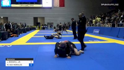 JOHNNY BOSWELL JR. vs MACKENZIE ACE MORALES 2021 World IBJJF Jiu-Jitsu No-Gi Championship