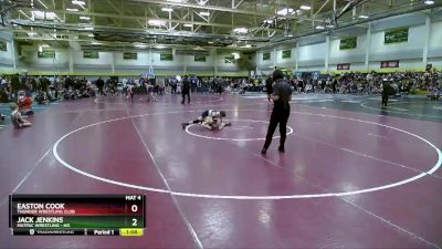 85 lbs Champ. Round 1 - Jack Jenkins, MATPAC Wrestling - ND vs Easton Cook, Thunder Wrestling Club