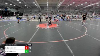 160 lbs Rr Rnd 3 - Connor Severino, Central MD Wrestling Black vs Armando Wisdom, Miami Elite