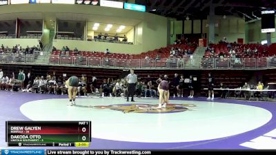 132 lbs Round 3 (6 Team) - Dakoda Otto, Lincoln Southwest vs Drew Galyen, Norfolk