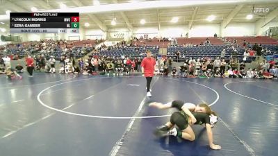 80 lbs 1st Place Match - Ezra Gamber, Shootbox Wrestling Club vs Lyncoln Morris, Midway Wrestling Clug
