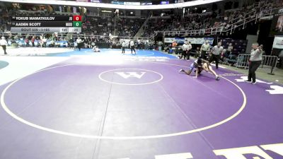 I-165 lbs Cons. Round 2 - Aaden Scott, Middletown vs Yokub Mamatkulov, John Dewey