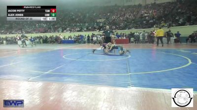 76 lbs Round Of 32 - Jacob Petty, Team Choctaw vs Alex Jones, Coweta