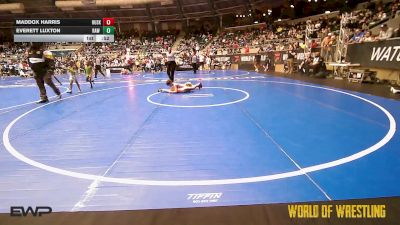 67 lbs Consi Of 16 #2 - Maddox Harris, Husky Wrestling Club vs Everett Luxton, RAW Wrestling Club
