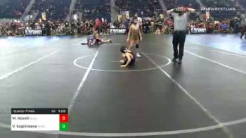 69 lbs Quarterfinal - Manny Novelli, Alaska Avalanche vs Viggo Saglimbene, Poway Elite