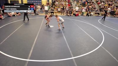 132 lbs Champ. Round 2 - Carter Schmauss, IA vs Trey Beissel, MN
