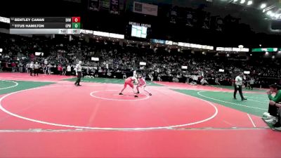 132 lbs Cons. Round 5 - Bentley Canan, DVWA vs Titus Hamilton, CPWA
