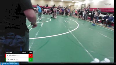 97 lbs Semifinal - Michael Baxter, Punisher Wrestling Company vs Kayl Holcomb, Team Aggression Wrestling Club