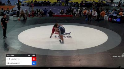 285 lbs Rnd Of 32 - Redmond Lindsey, OK vs Carter Johnson, ND