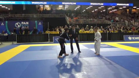 Maverick Thomas Daum vs Maximus Mingyu Danielsen 2025 Pan Kids Jiu-Jitsu IBJJF Championship