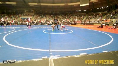 46 lbs Round Of 32 - Connor Poe, Elevate Wrestling Club vs Cash Scott, Cowboy Wrestling Club