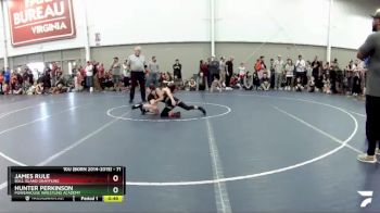 71 lbs Cons. Round 4 - James Rule, Bull Island Grappling vs Hunter Perkinson, Powerhouse Wrestling Academy