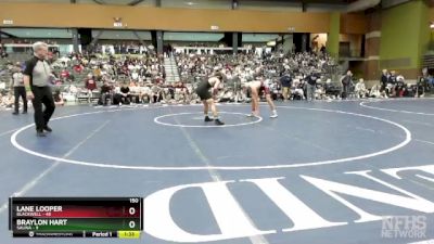 150 lbs Semifinals (8 Team) - Braylon Hart, SALINA vs Lane Looper, BLACKWELL