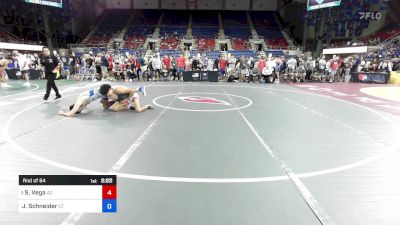 138 lbs Rnd Of 64 - Sergio Vega, AZ vs Jt Schneider, CT