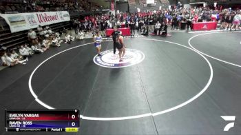 190 lbs Round 3 (16 Team) - Evelyn Vargas, SJWA-GR vs Raven Ross, LAWA-GR