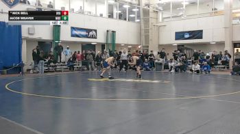 165 lbs Cons. Round 4 - Nick Bell, Nyu vs Jacob Weaver, Misericordia