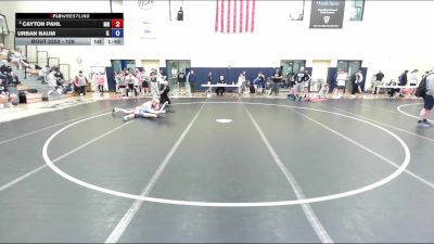 126 lbs Cons. Round 3 - Cayton Pahl, MN vs Urban Baum, IL