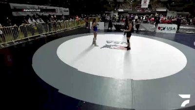 Cons. Round 3 - Erika Rodriguez, Swamp Monsters Wrestling Club vs Natalia Righellis, Olympian High School Wrestling