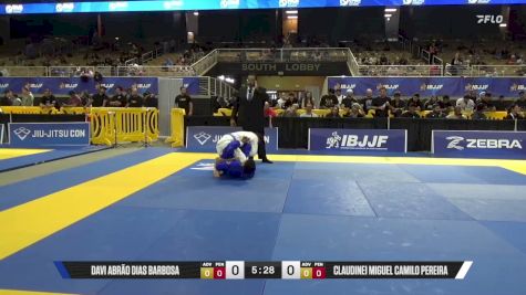 Claudinei Miguel Camilo Pereira vs Davi Abrão Dias Barbosa 2026 Pan Jiu Jitsu IBJJF Championship
