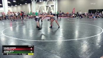 138 lbs Round 1 (10 Team) - Caleb Cooper, Fight Barn WC vs Ayden Keys, Westsdie WC