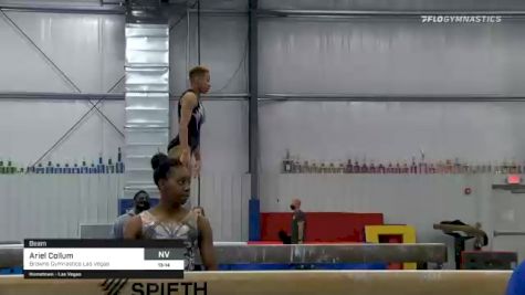 Ariel Collum - Beam, Browns Gymnastics Las Vegas - 2021 American Classic and Hopes Classic