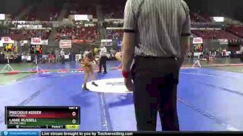 Champ. Round 2 - Lanie Russell, Helena Girls vs Precious Keiser, Poplar Girls