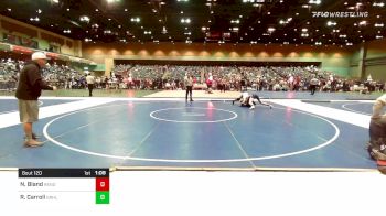 126 lbs Round Of 64 - NIck Bland, Reno vs Ryan Carroll, Granite Hills (El Cajon)