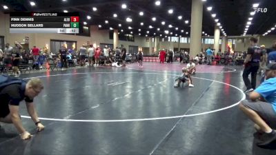 45 lbs Round 5 (6 Team) - Finn Dennis, Alabama Elite Blue vs Hudson Sellars, Panhandle Punishers