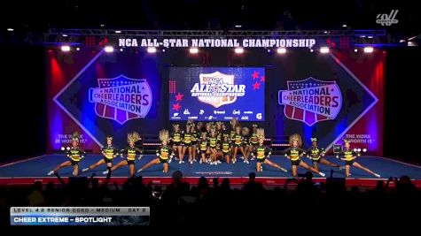 Cheer Extreme - Spotlight [2026 L4.2 Senior Coed - Medium Day 2] 2026 NCA All-Star National Championship