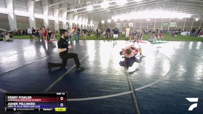 113 lbs Semifinal - Perry Fowler, Sanderson Wrestling Academy vs Asher Millward, Sons Of Atlas Wrestling Club