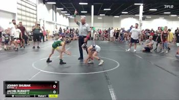 56 lbs Round 2 (4 Team) - Jacobi Burkett, U2 Dynasty Uprising vs Johnny Shubiak, Buxton
