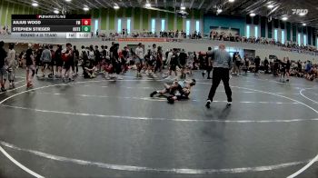 98 lbs Round 4 (6 Team) - Julius Wood, Funky Monkey vs Stephen Stieger, The Outsiders