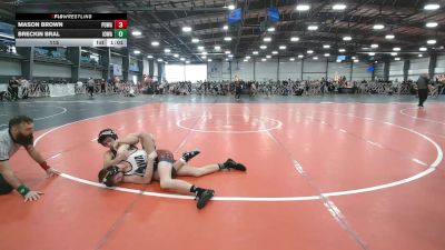 115 lbs Round 2 (10:45am Saturday) - Mason Brown, POWA vs Breckin Bral, Iowa Black