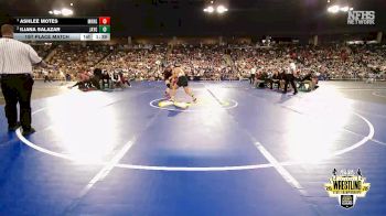 G5A-170 lbs 1st Place Match - Ashlee Motes, MORRISON (Girls) vs Iliana Salazar, JAY (Girls)