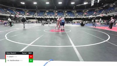 215 lbs Cons. Round 4 - Andrius Vasilevskas, Oak Forest vs Tommy Leach, Maine South