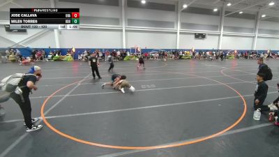 120 lbs Champ. Round 1 - Miles Torres, KD6 vs Jose Callava, Unattached