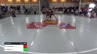 125 lbs Semifinal - Giovanni Lomonaco, Hawley vs Noah Aubert, Camp Hill